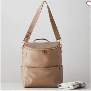 Presidio Convertible Diaper Bag Taupe